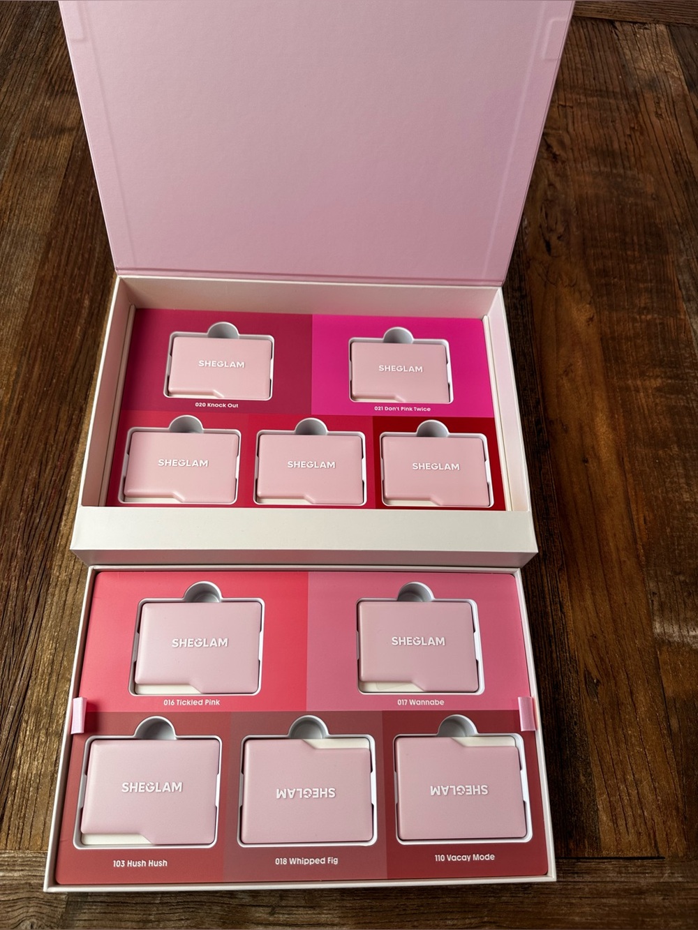 SHEGLAM Pink Eyeshadow Set — Soft Pink Shades Palette